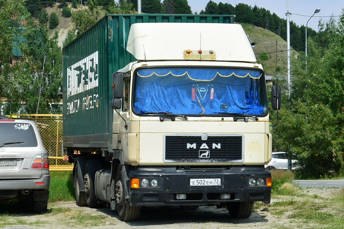 Тюменская область, № Е 502 ЕН 72 — MAN F90 19.xxx (общая)