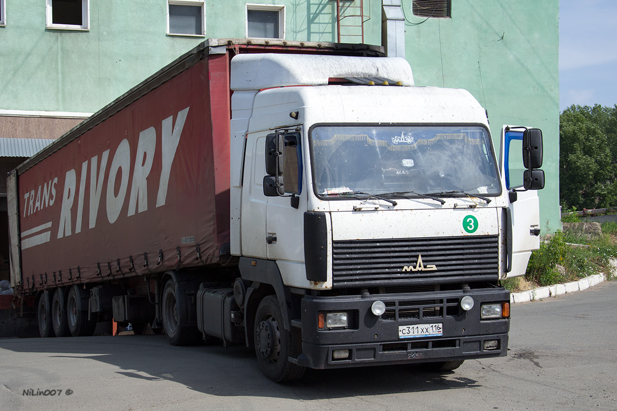 Татарстан, № С 311 ХХ 116 — МАЗ-5440A8
