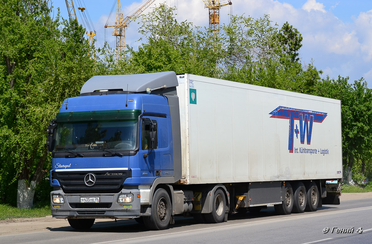 Ставропольский край, № Н 435 НЕ 26 — Mercedes-Benz Actros ('2003) 1844