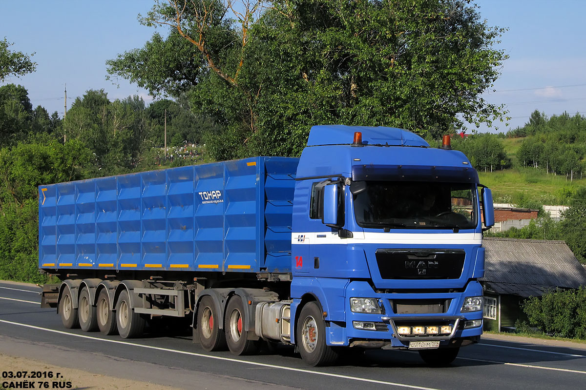 Москва, № О 718 ММ 199 — MAN TGX ('2007) 33.480