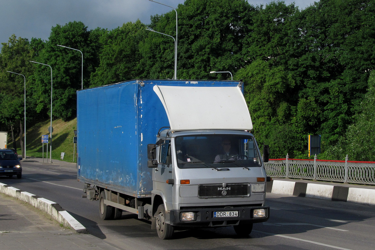 Литва, № DDR 834 — VW-MAN G90