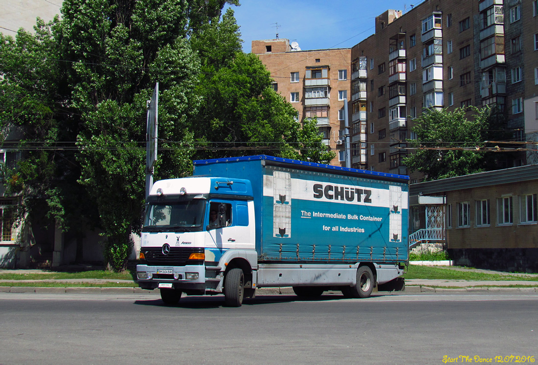 Черниговская область, № ВМ 0604 ВА — Mercedes-Benz Atego 1828