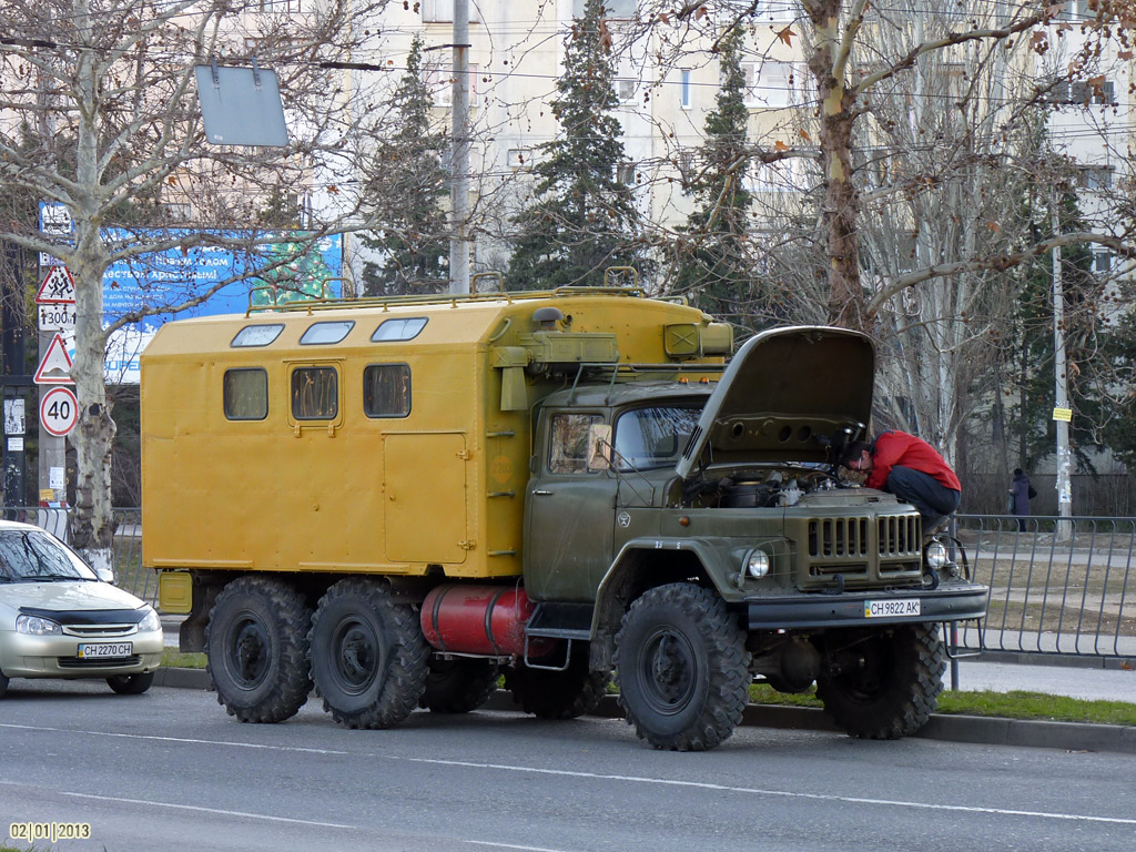Севастополь, № СН 9822 АК — ЗИЛ-131 (общая модель)
