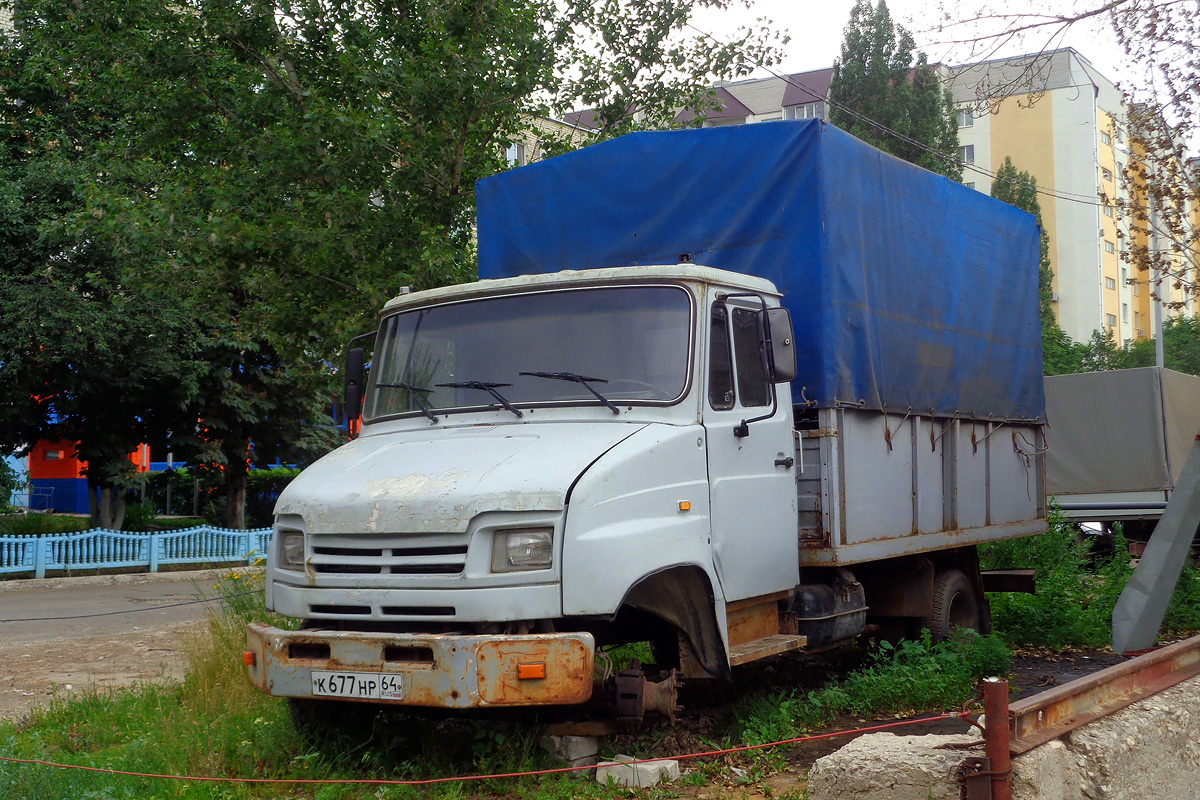 Саратовская область, № К 677 НР 64 — ЗИЛ-5301АО "Бычок"