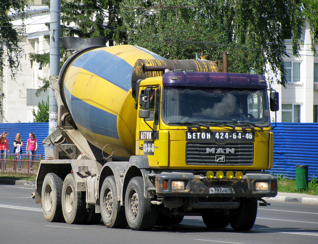 Нижегородская область, № В 797 АН 152 — MAN F2000 35.364