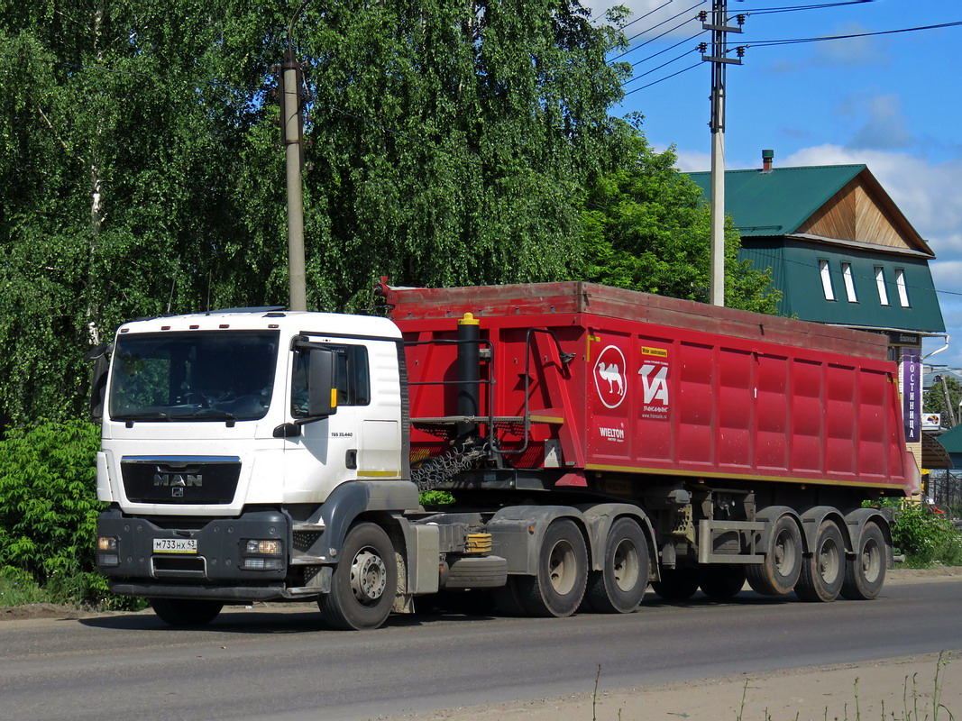 Кировская область, № М 733 НХ 43 — MAN TGS 33.440