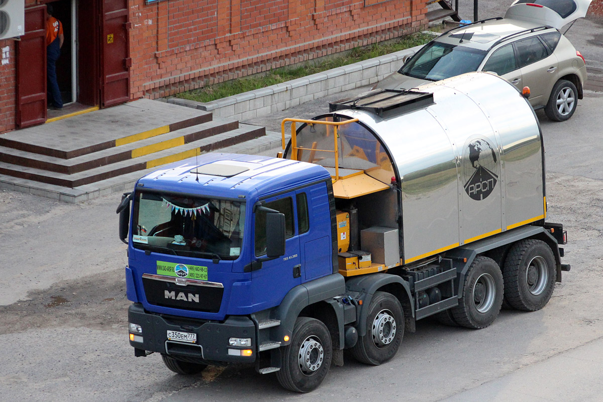 Москва, № С 350 ЕМ 777 — MAN TGS 41.360