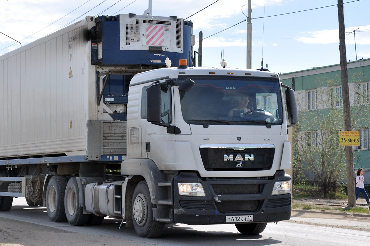 Саха (Якутия), № Т 612 КН 14 — MAN TGS 26.440