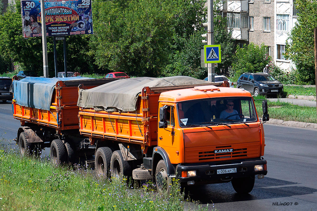 Удмуртия, № С 006 АР 18 — КамАЗ-53215-13 [53215N]