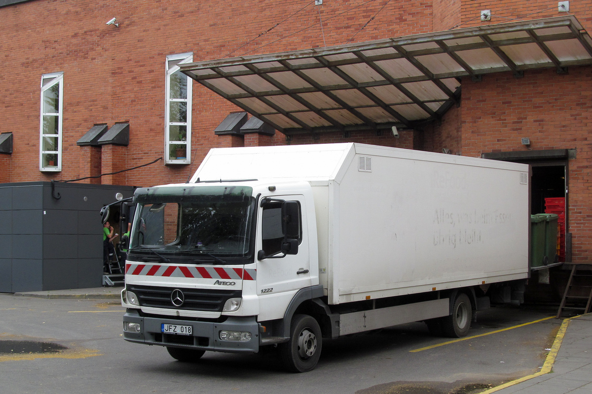 Литва, № JFZ 018 — Mercedes-Benz Atego 1222