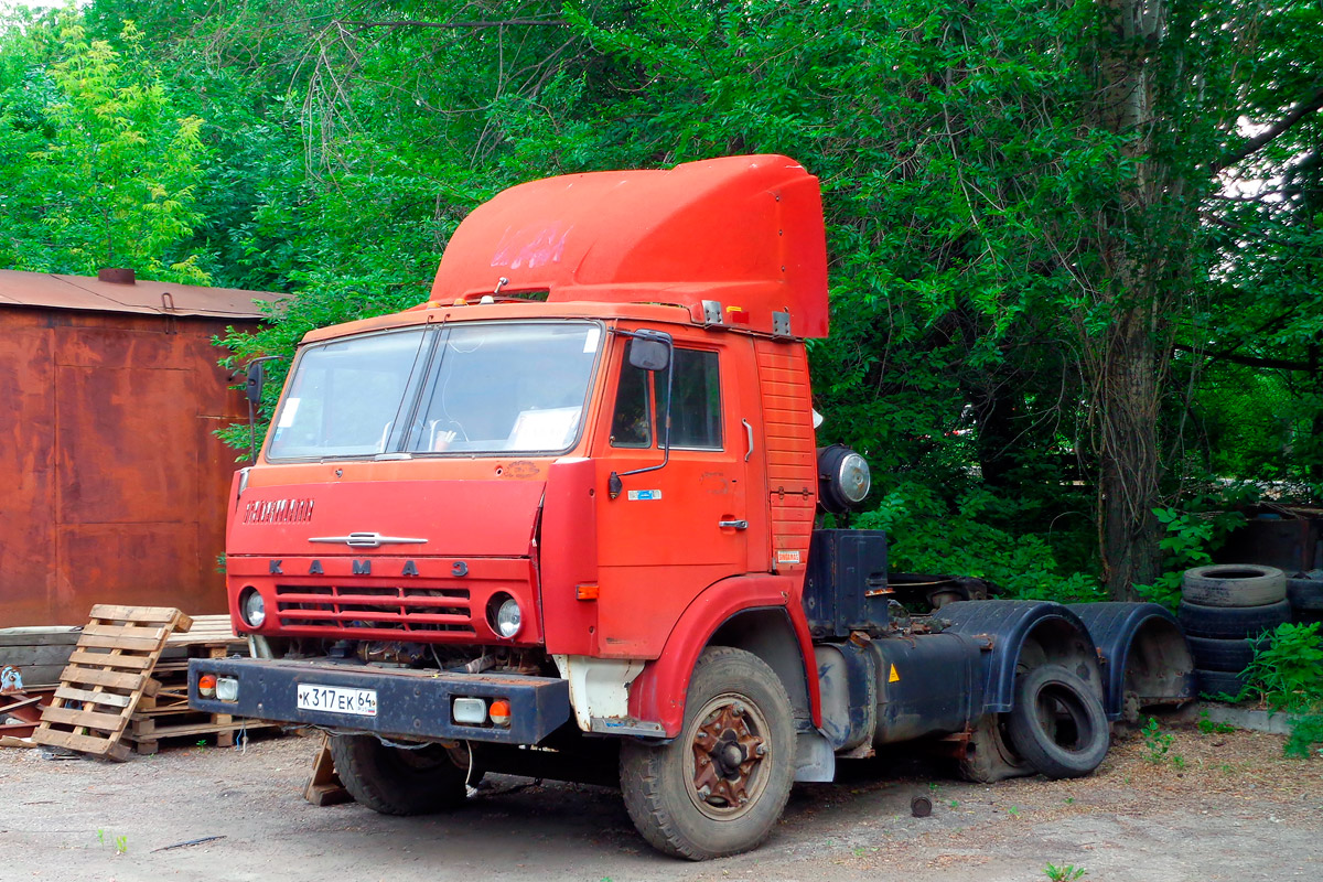 Саратовская область, № К 317 ЕК 64 — КамАЗ-5410