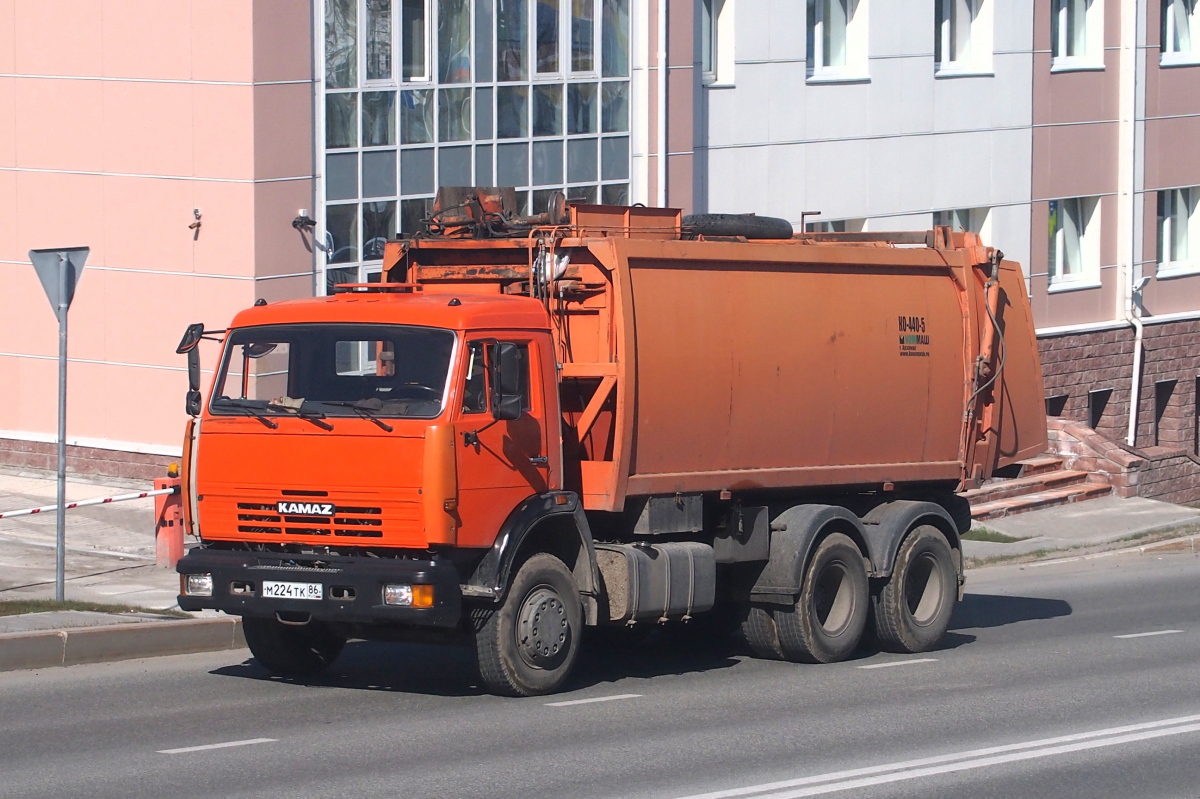 Ханты-Мансийский автоном.округ, № М 224 ТК 86 — КамАЗ-65115-D3(97)
