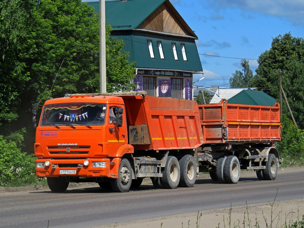 Кировская область, № У 111 ОН 43 — КамАЗ-65115-N3(78)