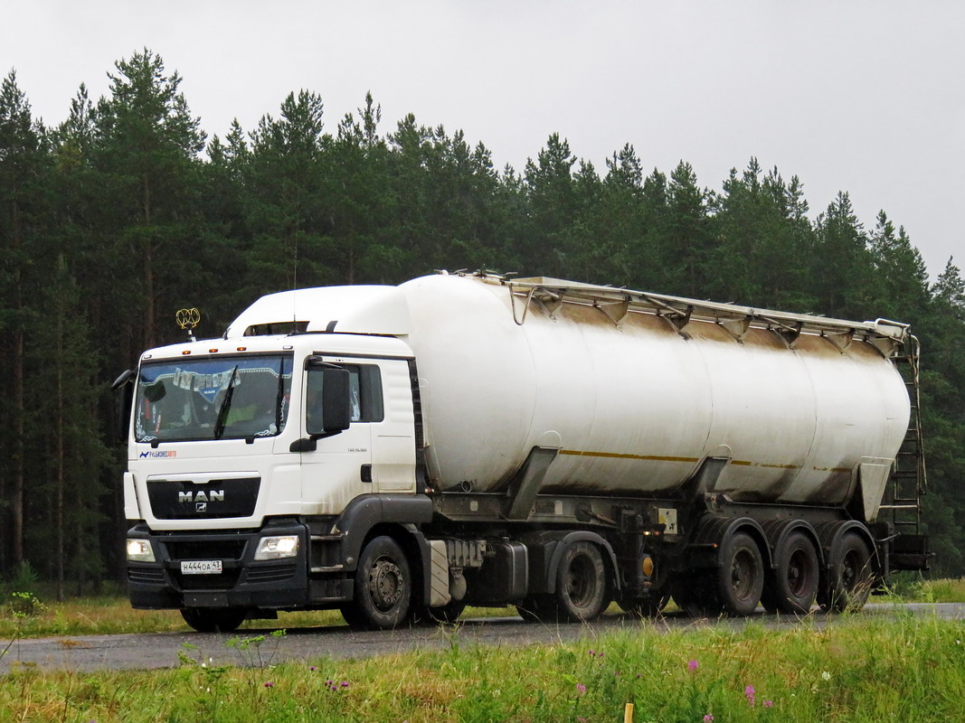 Кировская область, № Н 444 ОА 43 — MAN TGS 19.360