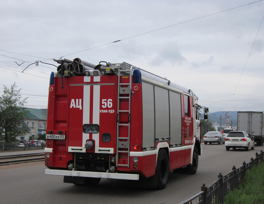 Бурятия, № В 400 КК 03 — КамАЗ-43253-A3(96)