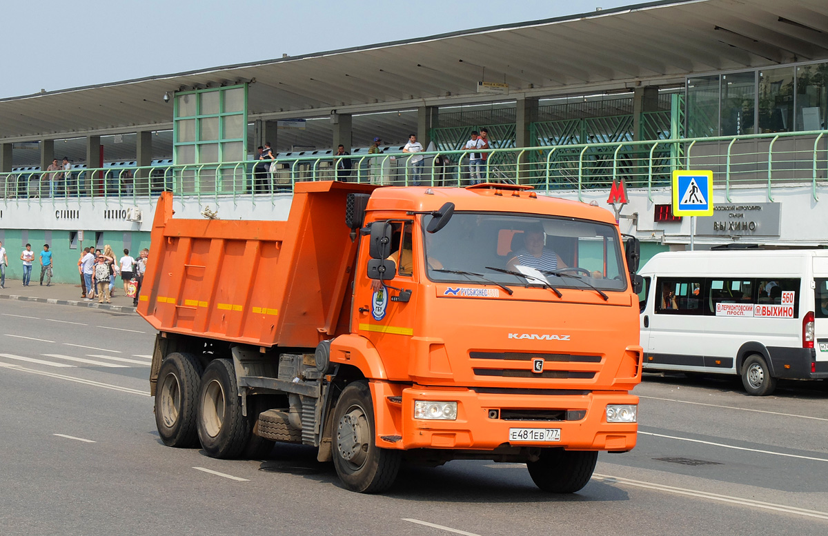 Москва, № Е 481 ЕВ 777 — КамАЗ-65115-A4(23)
