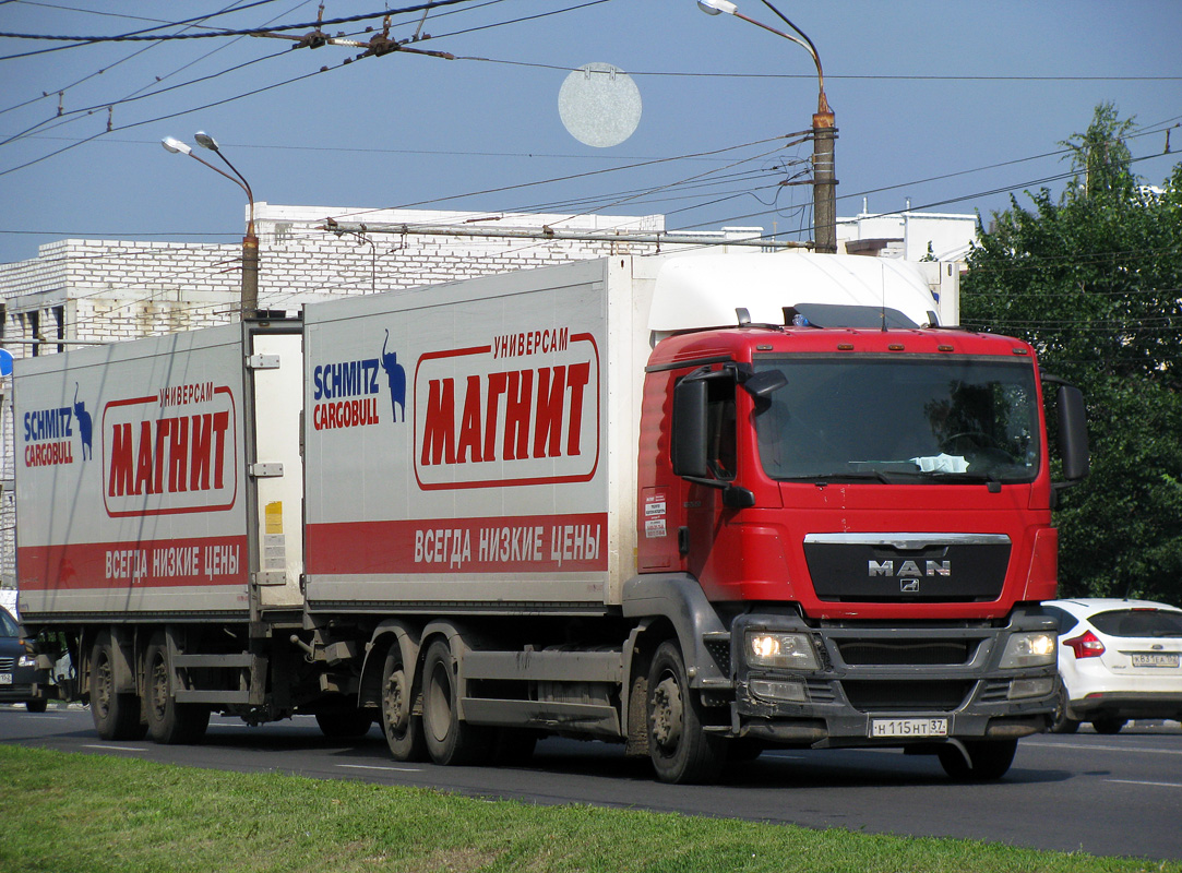 Нижегородская область, № Н 115 НТ 37 — MAN TGS 26.350