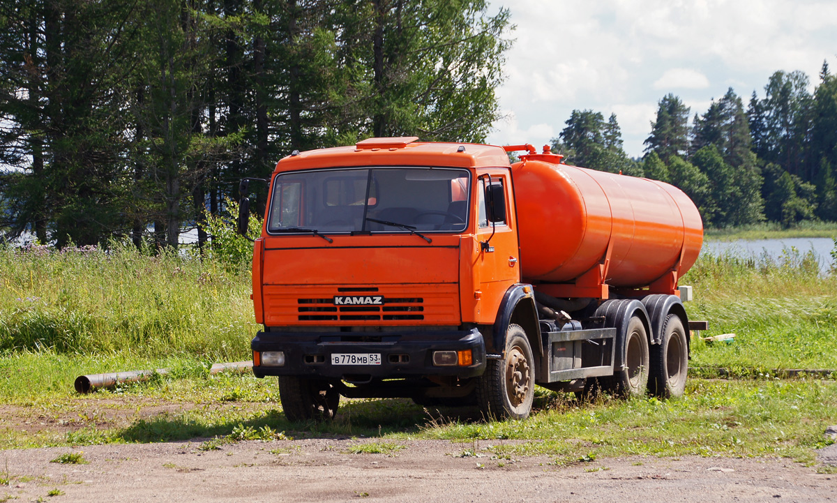 Новгородская область, № В 778 МВ 53 — КамАЗ-53215-15 [53215R]
