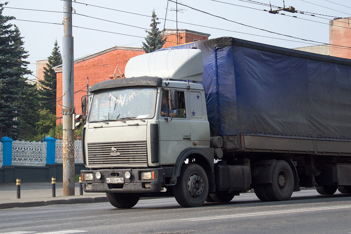 Удмуртия, № К 305 УР 18 — МАЗ-54327