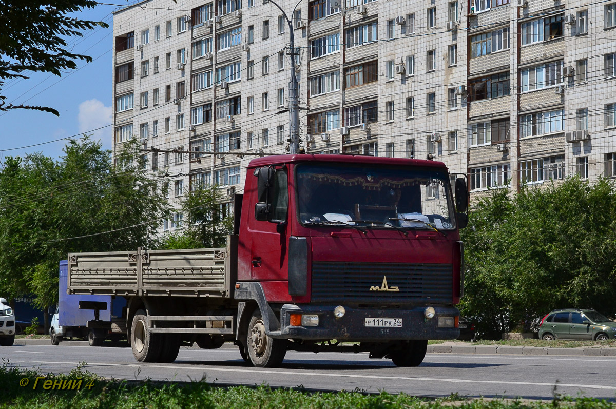 Волгоградская область, № Р 111 РК 34 — МАЗ-437043