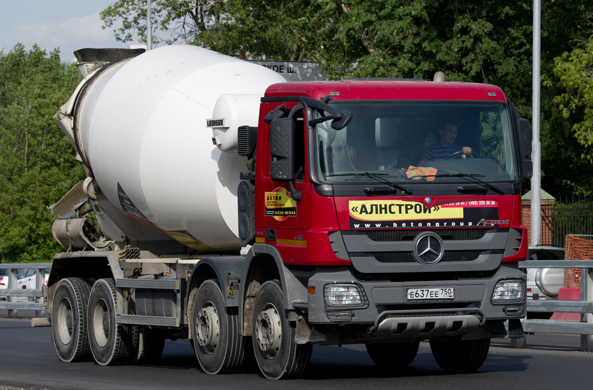 Московская область, № Е 637 ЕЕ 750 — Mercedes-Benz Actros '09 4141 [Z9M]