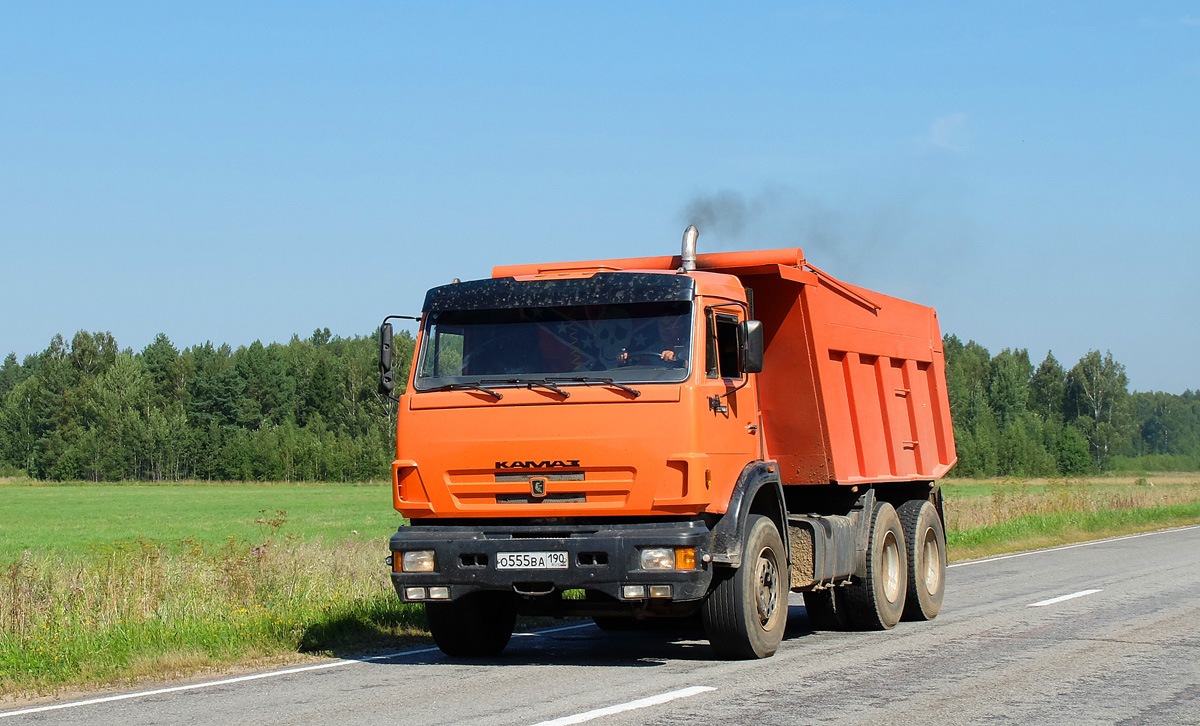 Московская область, № О 555 ВА 190 — КамАЗ-65115-D3(97)