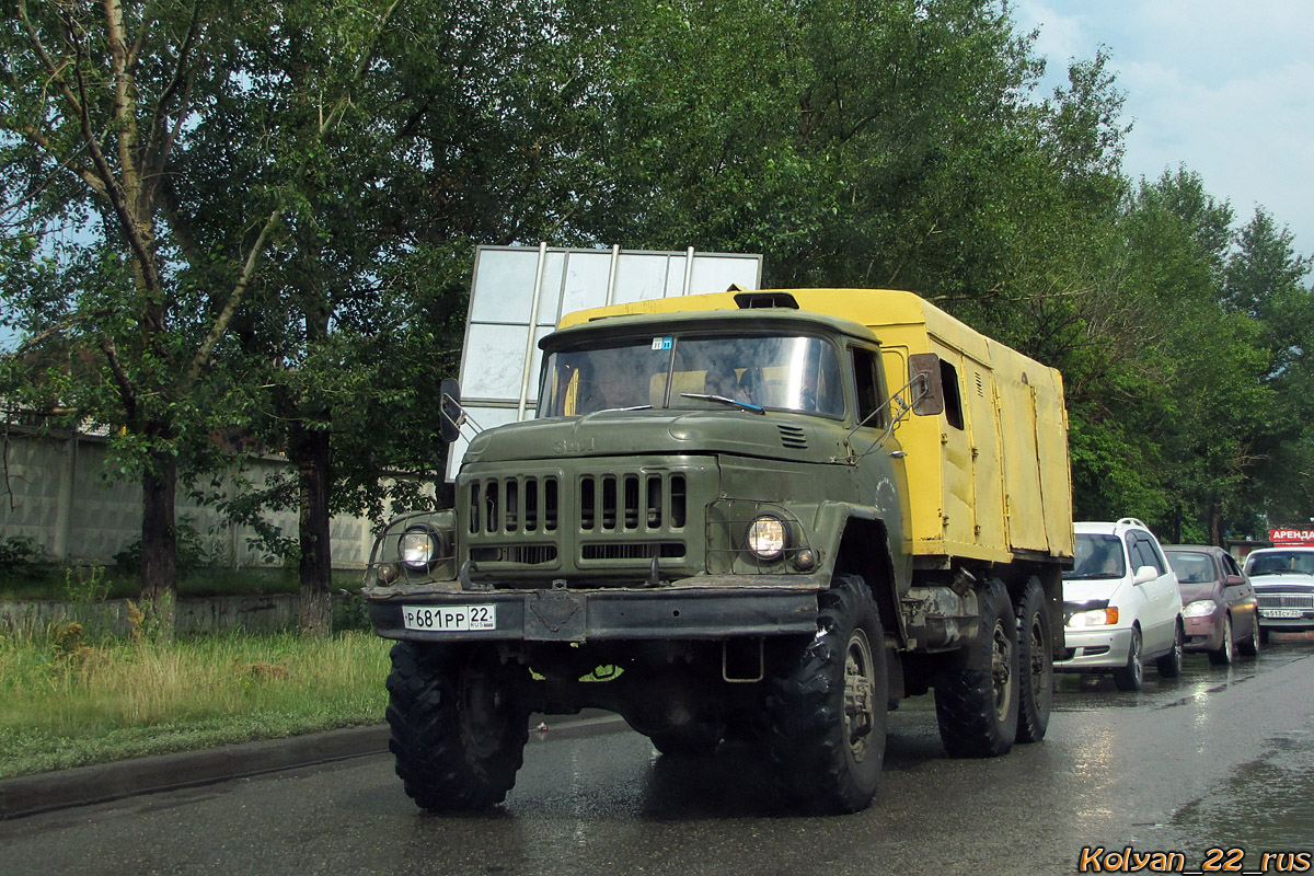Алтайский край, № Р 681 РР 22 — ЗИЛ-131 (общая модель)