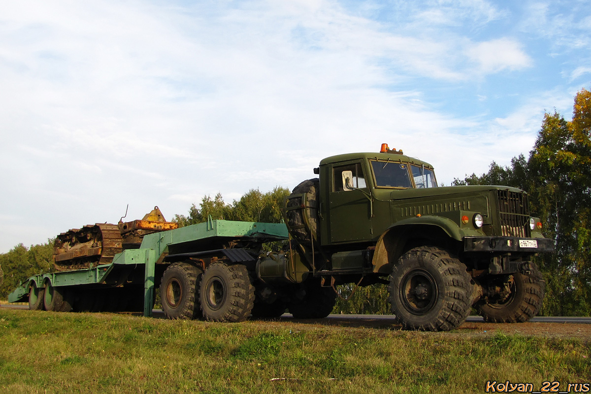 Алтайский край, № О 967 ТУ 22 — КрАЗ-255Б
