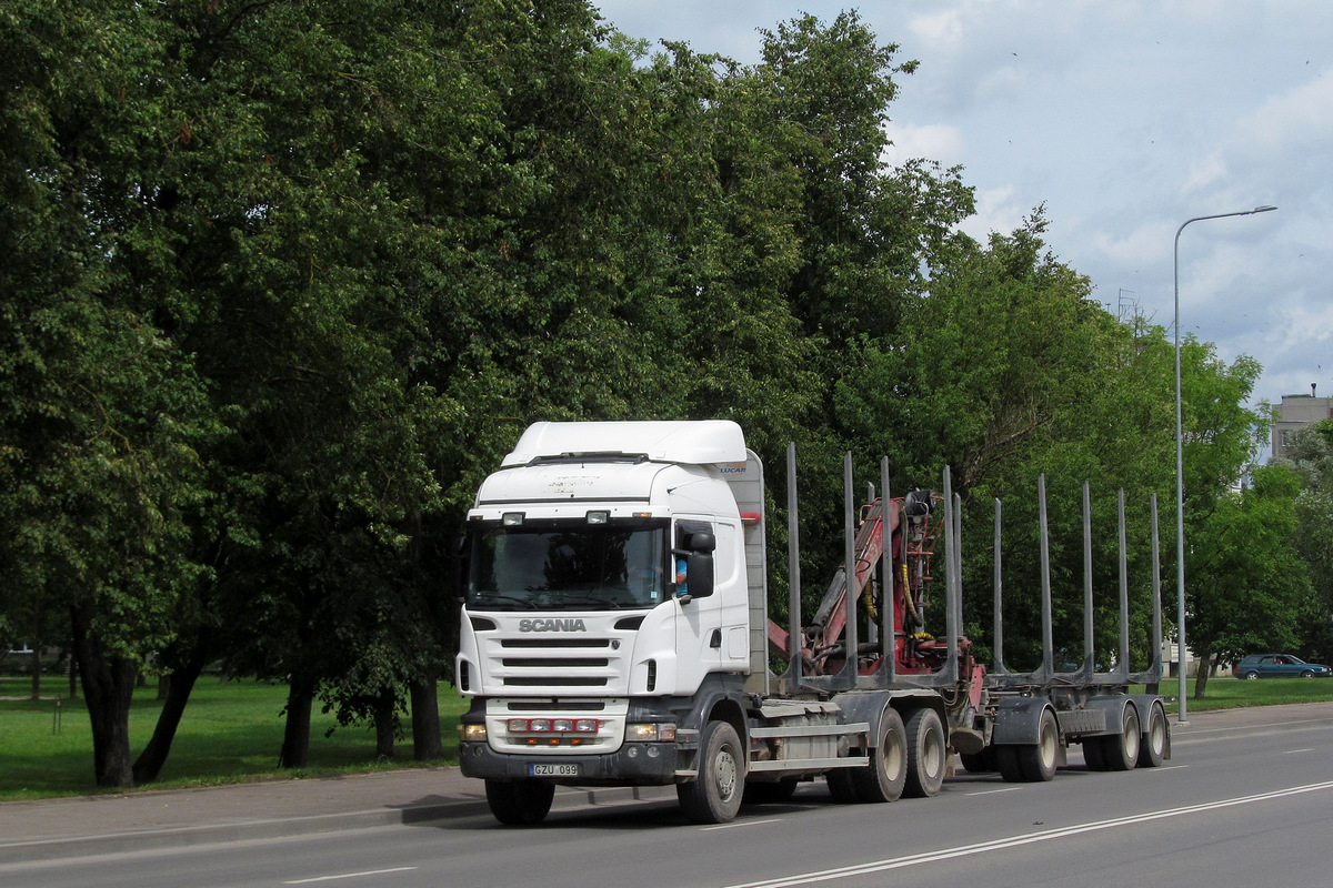 Литва, № GZU 099 — Scania ('2004, общая модель)