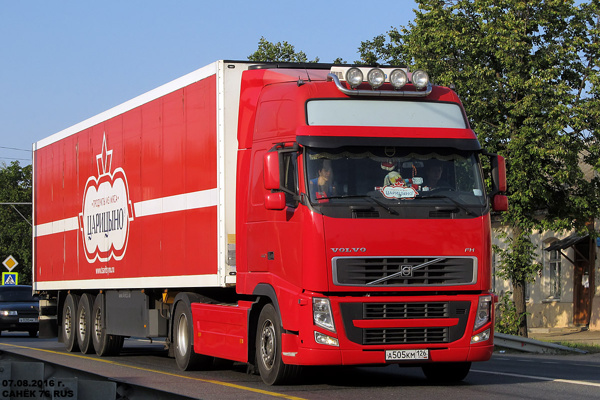 Ставропольский край, № А 505 КМ 126 — Volvo ('2008) FH.440