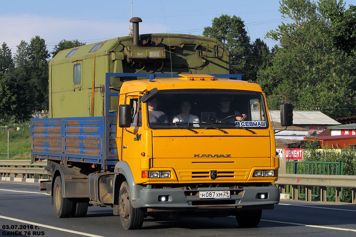Архангельская область, № Н 087 ХМ 29 — КамАЗ-4308-A3(96)