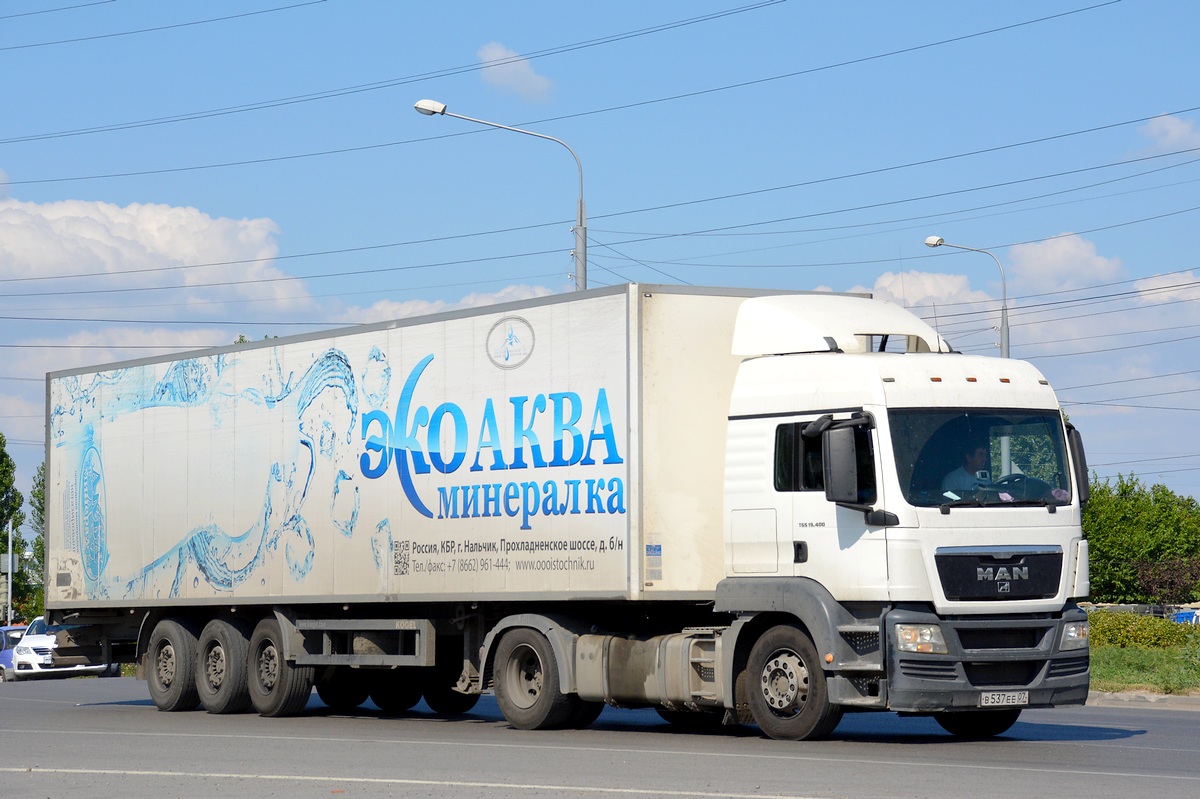 Кабардино-Балкария, № В 537 ЕЕ 07 — MAN TGS 19.400