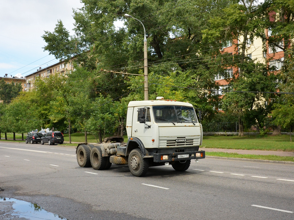 Москва, № Х 586 ОТ 177 — КамАЗ-54115-15 [54115R]