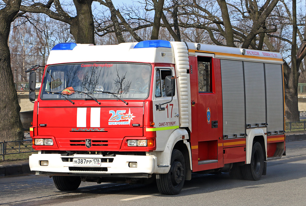 Санкт-Петербург, № Н 387 РР 178 — КамАЗ-4308-H3(99)