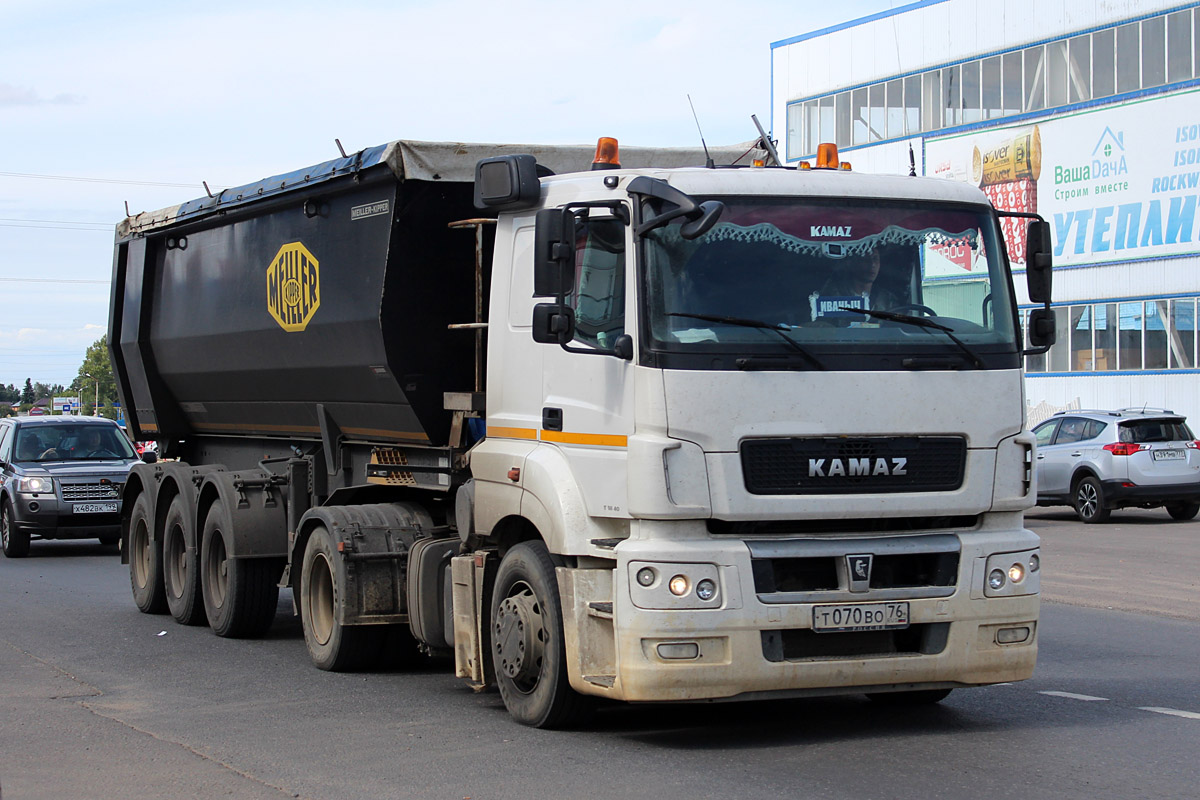 Ярославская область, № Т 070 ВО 76 — КамАЗ-5490-S5(87)
