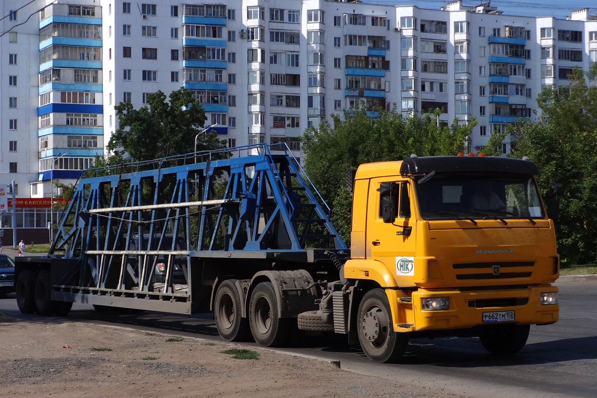Башкортостан, № Р 662 ТМ 102 — КамАЗ-65116-A4(23)