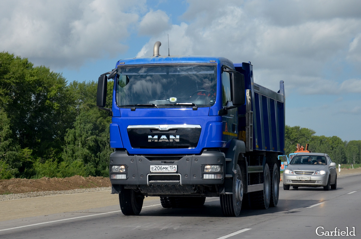 Новосибирская область, № Е 206 МК 154 — MAN TGS 33.360