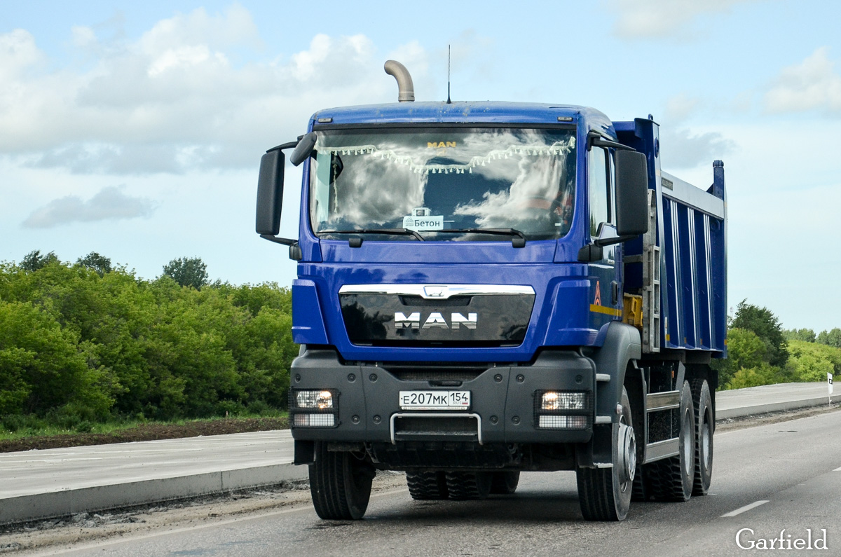 Новосибирская область, № Е 207 МК 154 — MAN TGS 33.360