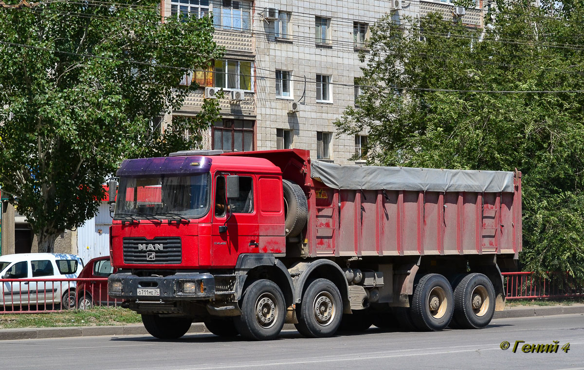Волгоградская область, № О 711 МЕ 34 — MAN F2000 41.414