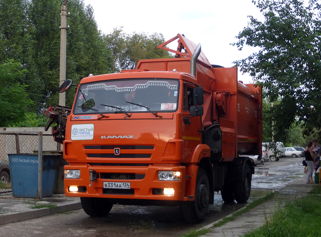 Волгоградская область, № В 331 АА 134 — КамАЗ-53605-L4(19)