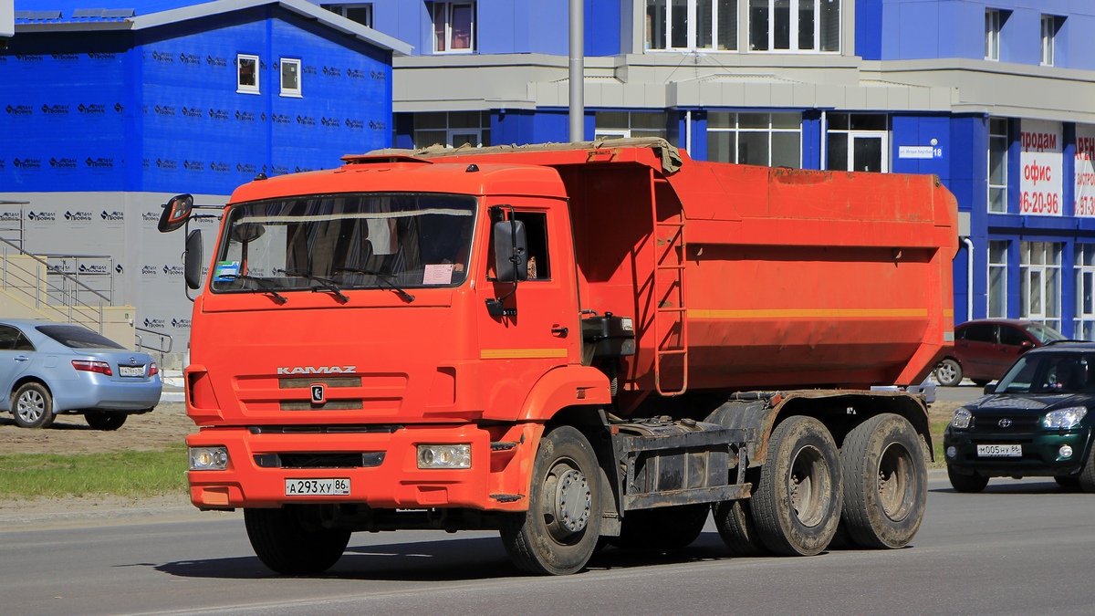 Ханты-Мансийский автоном.округ, № А 293 ХУ 86 — КамАЗ-65115-N3(78)