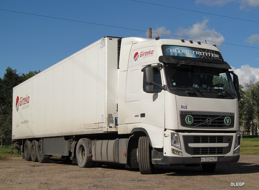Калининградская область, № К 302 МВ 39 — Volvo ('2008) FH.460