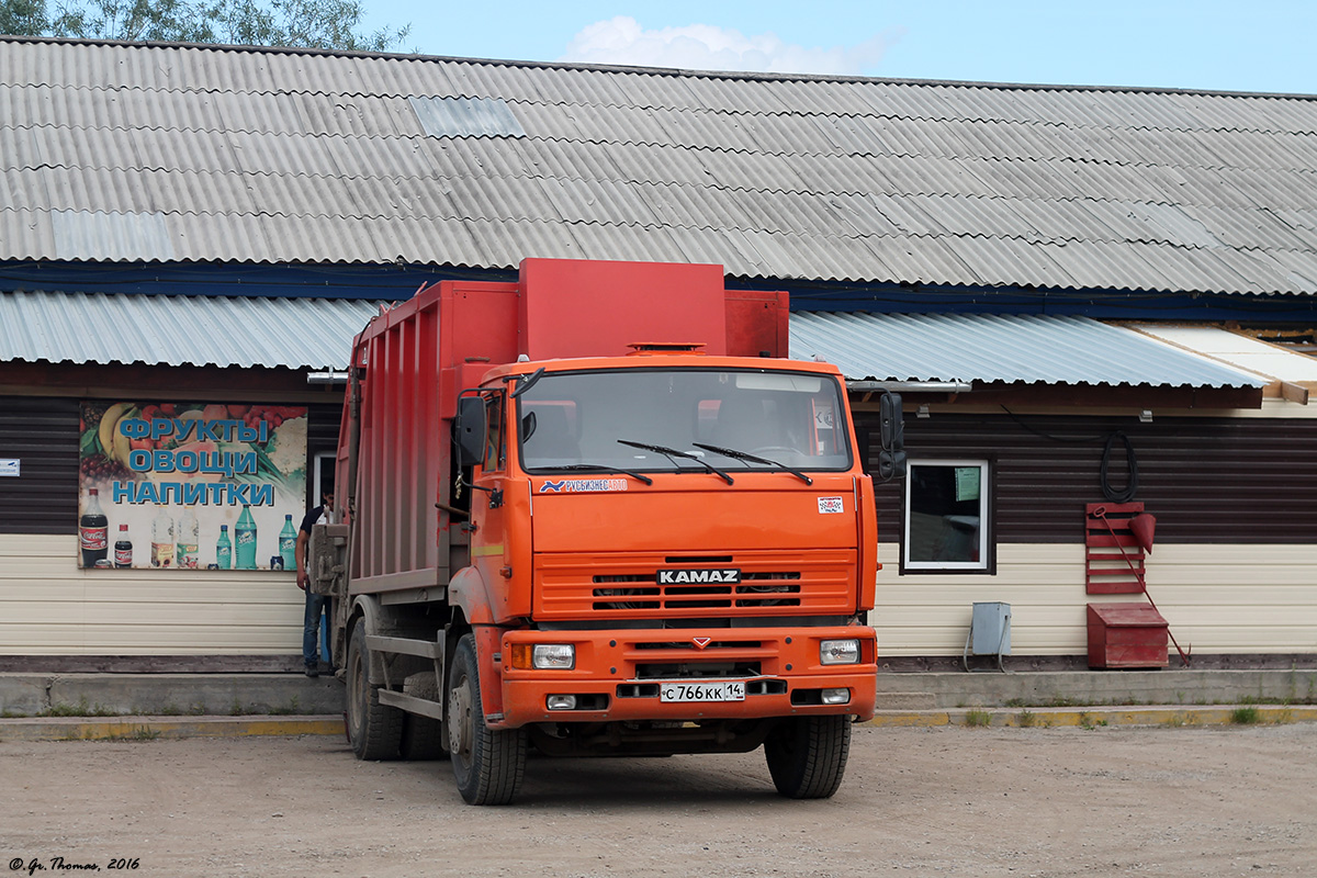 Саха (Якутия), № С 766 КК 14 — КамАЗ-53605-A5(48)