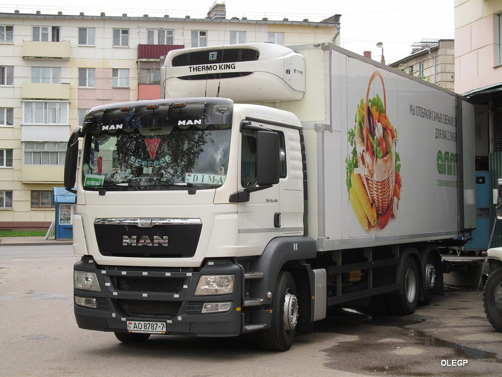 Минск, № АО 8787-7 — MAN TGS 26.400