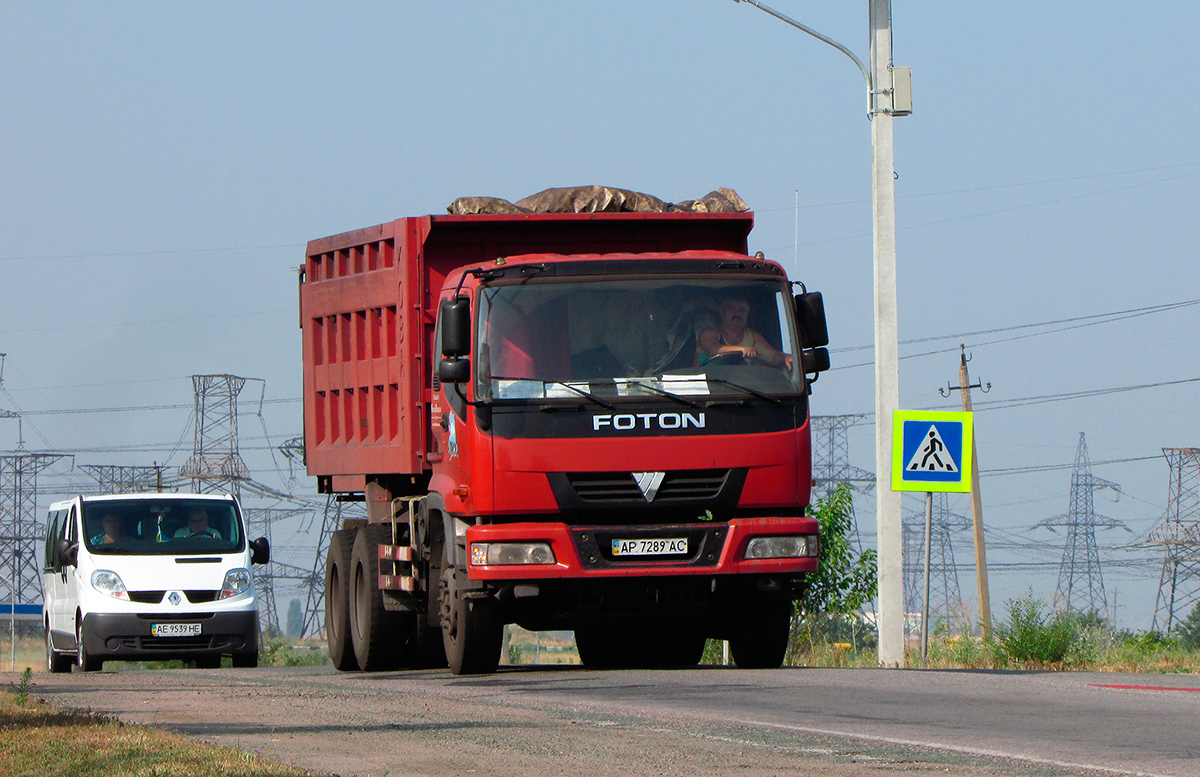 Запорожская область, № АР 7289 АС — Foton Auman VT (H2) BJ3251