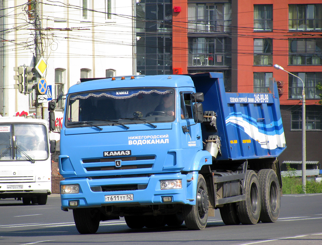 Нижегородская область, № Т 611 ТТ 52 — КамАЗ-65115-A4(23)