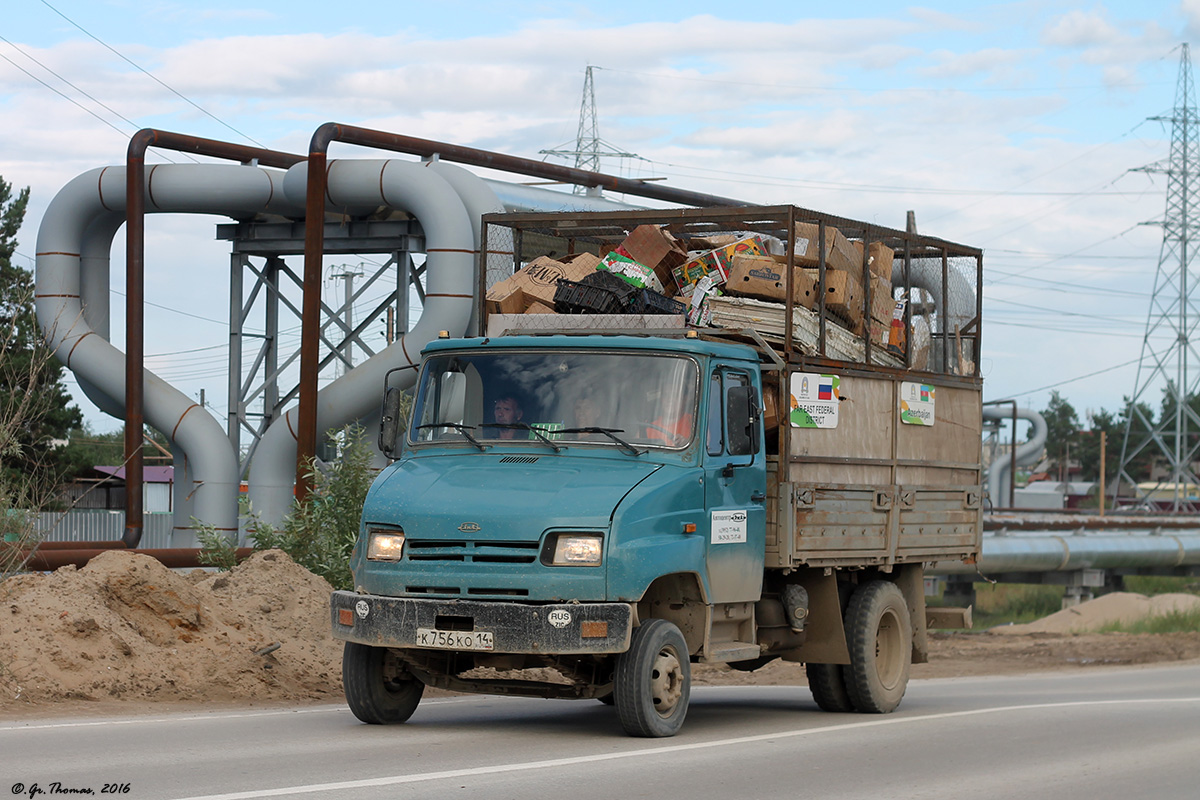 Саха (Якутия), № К 756 КО 14 — ЗИЛ-5301B2 "Бычок"