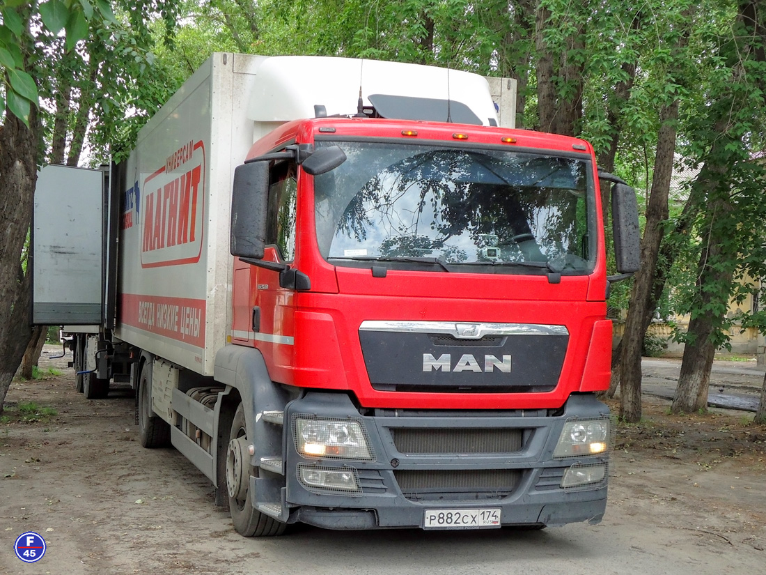 Челябинская область, № Р 882 СХ 174 — MAN TGS 28.360