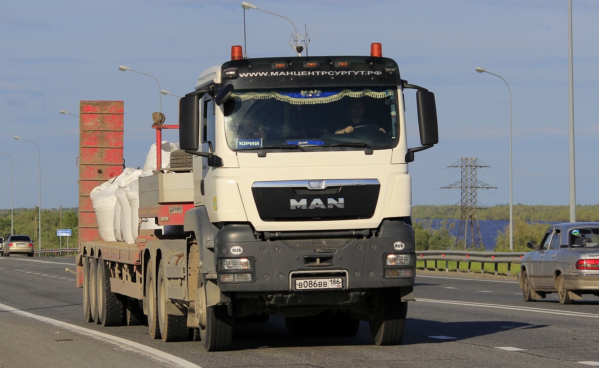 Ханты-Мансийский автоном.округ, № В 086 ВВ 186 — MAN TGS 33.430