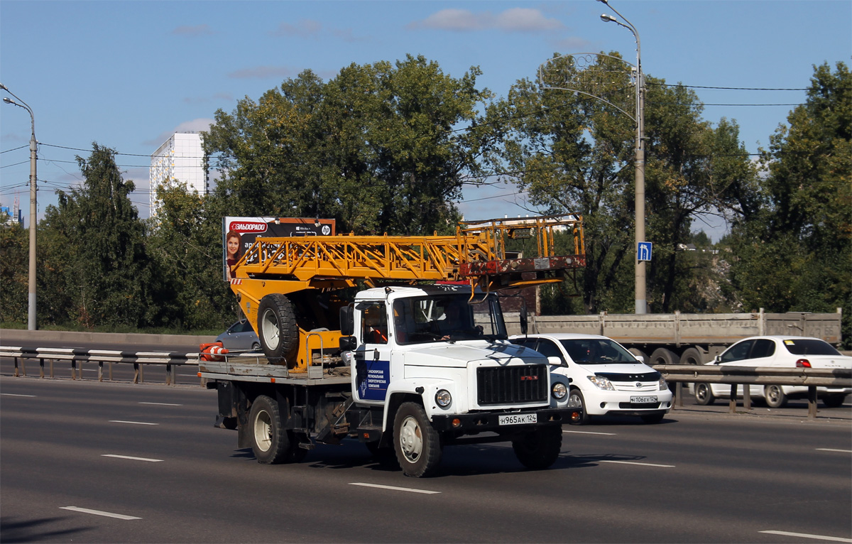 Красноярский край, № Н 965 АК 124 — ГАЗ-3307